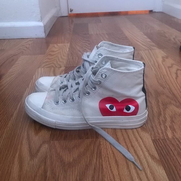 cdg converse size 7.5